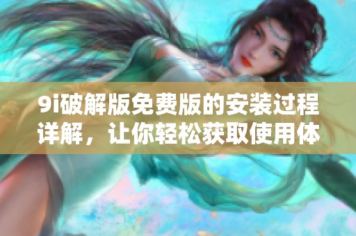 9i破解版免费版的安装过程详解，让你轻松获取使用体验