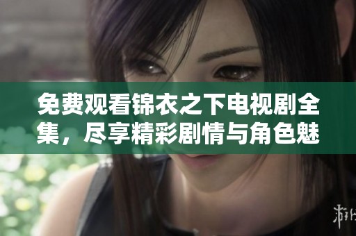免费观看锦衣之下电视剧全集，尽享精彩剧情与角色魅力！