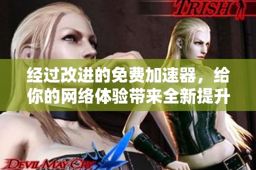 经过改进的免费加速器，给你的网络体验带来全新提升和便捷。