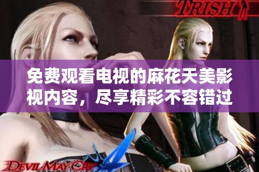 免费观看电视的麻花天美影视内容，尽享精彩不容错过的娱乐体验