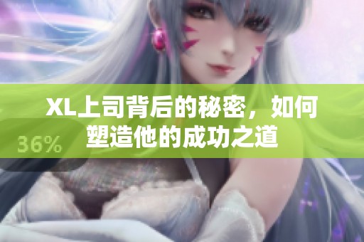 XL上司背后的秘密，如何塑造他的成功之道