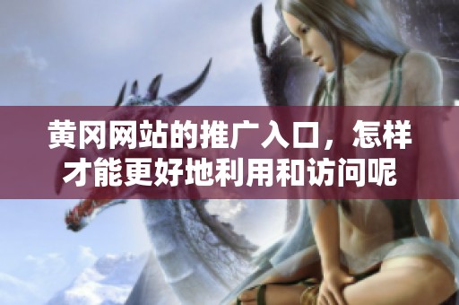 黄冈网站的推广入口，怎样才能更好地利用和访问呢
