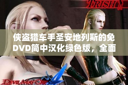 侠盗猎车手圣安地列斯的免DVD简中汉化绿色版，全面支持Win7和Win10系统
