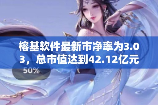 榕基软件最新市净率为3.03，总市值达到42.12亿元，收盘上涨4.31%