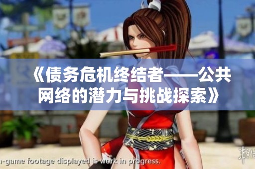 《债务危机终结者——公共网络的潜力与挑战探索》