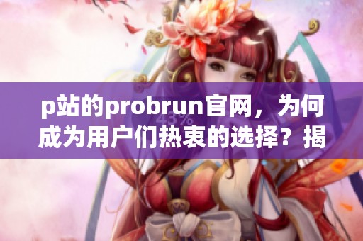 p站的probrun官网，为何成为用户们热衷的选择？揭秘其中的原因与魅力。