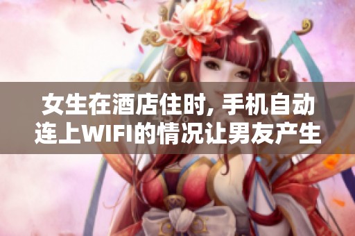 女生在酒店住时, 手机自动连上WIFI的情况让男友产生了怀疑