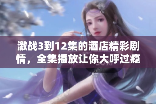 激战3到12集的酒店精彩剧情，全集播放让你大呼过瘾
