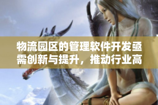 物流园区的管理软件开发亟需创新与提升，推动行业高效发展新模式