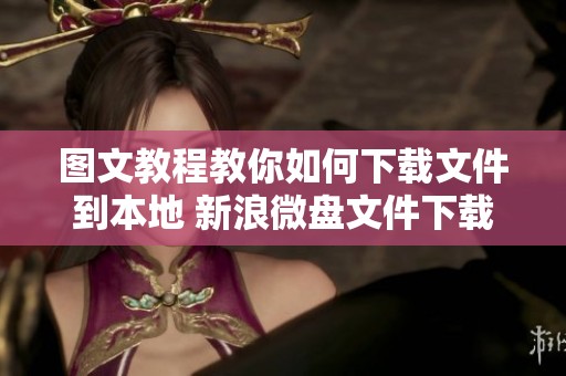 图文教程教你如何下载文件到本地 新浪微盘文件下载的完整步骤