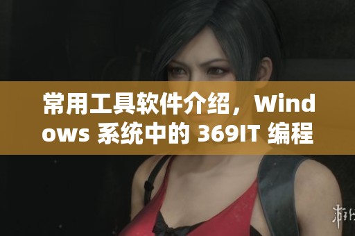 常用工具软件介绍，Windows 系统中的 369IT 编程工具你了解吗