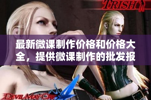 最新微课制作价格和价格大全，提供微课制作的批发报价与详细信息