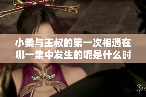 小柔与王叔的第一次相遇在哪一集中发生的呢是什么时候呢